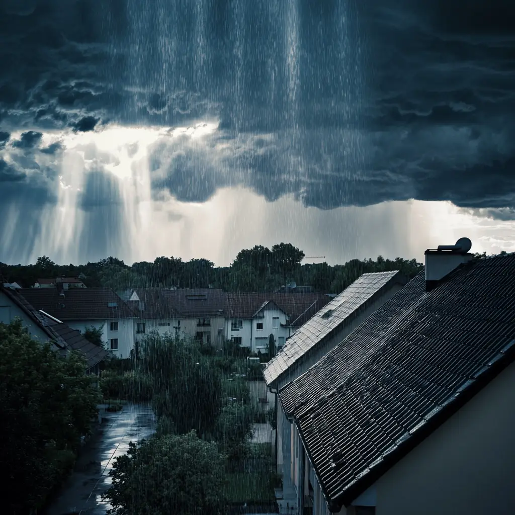 storm over central florida home